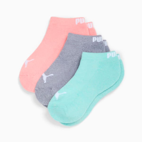 Calcetines cortos para niños [3 pares], MEDIUM PINK, extralarge